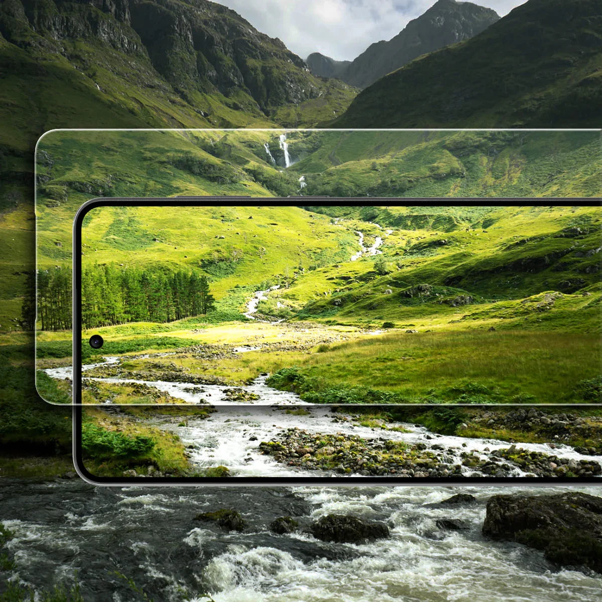 Samsung S25 Edge Araree Core Glass Screen Protector - Clear Samsung S25 Edge Araree Core Glass Screen Protector - Clear